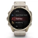 Смарт-часы Garmin fenix 8 43mm, AMOLED, Saph, SftGldSS/FogGryLeatherBnd, Excl, GPS (010-02903-40) - изображение 7
