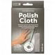 Серветка для нержавіючої сталі Smart Polish Cloth мікрофібра 32х31 см Сіра Швеція - зображення 1