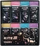 Упаковка гумок Kite Universe з глітером 24 шт (K24-144) - зображення 1