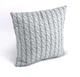 Подушка 40х40 декоративна Grey Braid Р311.52_Grey Braid - зображення 1