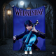 Плед плюшевый велюр «Wednesday / Венсдей 3» с 3D рисунком 160×200 - изображение 1