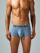 Мужские трусы боксерки Seobean 04-2816 XXL цвет голубой - изображение 1