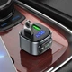 FM Модулятор з Bluetooth в Авто Hoco E67 ФМ Трансмітер з Блютуз Зарядка в Прикурювач 2 USB в Машину - зображення 8
