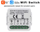 Умное двухканальное реле Wifi Tuya Smart Life мини выключатель, работает без нуля - изображение 1