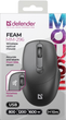 Mysz Defender Feam MM-296 Black (4745090825268) - obraz 5