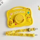 Чехол детский Silikon Power с подставкой и ремешком Apple iPad 8 (2020) 10.2 дюймов, Pikachu Yellow - изображение 1