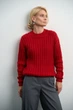 Женский свитер 2880 ТМ Triko Bakh 42-44 красный (2880_red_1) - изображение 2