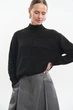 Женский свитер 2804 ТМ Triko Bakh 46-48 черный (2804_black_1) - изображение 4