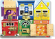 Дерев’яна дошка Melissa & Doug із засувками (SM93406/6075185) (681147006140) - зображення 2