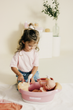 Wanienka dla lalki Smoby Toys Baby Nurse z prysznicem elektrycznym i podświetleniem z akcesoriami (7600220386) (3032162203866) - obraz 6