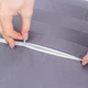 Подушка ортопедическая MirSon №6089 Noble stripe Graphite Memory 49х32х10.5 см (2200003262438) - изображение 5