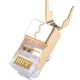 RJ45-ZTM-CAT7-PSDJ - Разъем RJ45 8P8C 1шт проходной штекер для витой пары Cat6A-Cat7 - изображение 1