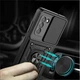 Чехол Epik Camshield Serge Ring ударопрочный для Samsung Galaxy S20 FE Черный - изображение 2