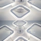 Управляемая светодиодная люстра-вентилятор ESLLSE FAN OVAL 38 Вт + 15 Вт 645x500x125 мм Белая - изображение 7