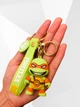 Брелок Черепашки Ниндзя Микеланджело Michelangelo Ninja Turtles на рюкзак, ключи 6 см - изображение 7