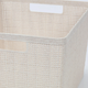 Koszyk do przechowywania Storage solutions plastikowy Beżowy 35 x 29.5 x 22 cm (8721037325752) - obraz 4