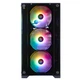 Корпус 1stPlayer X2-M-BK-4F7 Black без БП - изображение 7