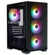 Корпус 1stPlayer X2-M-BK-4F7 Black без БП - изображение 8