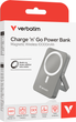 УМБ Verbatim Charge 'n' Go Power Bank 10000 mAh Grey (23942322689) - зображення 5