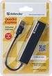 Hub USB Defender Quadro Express USB3.0 4USB Black (4714033832045) - obraz 3
