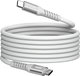 Кабель Verbatim 60 Вт, USB-C–USB-C, 120 см Сірий (31850) - зображення 1