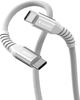 Кабель Verbatim 100 Вт, USB-C–USB-C, 120 см Сірий (31854) - зображення 2