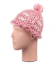 Шапка PureWool One size Розовый (SE-16126_Pink-White) - изображение 1