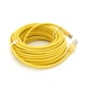Патч-корд литий RITAR, UTP, RJ45, Cat.5e, 10m, жовтий, Cu (мідь) Q300 - зображення 2