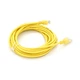 Патч-корд литой RITAR, UTP, RJ45, Cat.5e, 5m, желтый, Cu (медь) Q300 - изображение 2