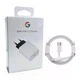 Зарядний блок з кабелем (в упаковці) для Швидкого заряджання Google Pixel 30W USB Type-C GA03502-EU - зображення 1