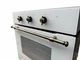 Духовой шкаф газовый Luxor Qualität 60 GIO White Grill KUP Classico конвектор, белое стекло + набор для подключения пропан в подарок, белый - изображение 13