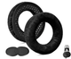 Амбушури велюрові для навушників Akg K52, K72, K92 black - зображення 1