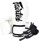 Боксерские перчатки Fairtex BGV14 White 10 унций (бинты в комплекте) - изображение 1