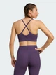 Спортивный топ для фитнеса женский Adidas All Me JL5544 XL Фиолетовый (4068811362898) - изображение 2