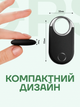 GPS Bluetooth трекер смарт брелок для iPhone iOS Find My локатор маячок поисковый для ключей детей животных котов собак авто вещей смарт трекер комплект 2шт черный белый мини беспроводной портативный геотрекер AirTag аналог противокражный сигнализация - изображение 5