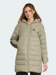 Пуховик зимний женский Adidas Essentials Climawarm 3-Stripes JM4087 XS Светлый хаки (4068811667511) - изображение 1