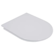 Сидіння-кришка для унітазу MIXXUS SEAT COVER WAVE-2002 420х334х36mm дюропластове швидкознімне з мікроліфтом (MI6695) - зображення 1