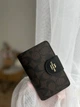 Кошелек coach medium corner zip wallet натуральная кожа + подарочная упаковка - изображение 1
