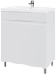 Тумба напольная MEBLIBUD Erica 70 c умывальником Cers 70 см белая - изображение 1