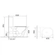 Унітаз-компакт Mixxus BEVEL-0407-T1 630х350х795mm, система змиву TORNADO 1.0 (MI6690) - зображення 3