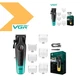 Комплект VGR 2 в 1 V-196/996 Gold, акумуляторна машинка для стрижки clipper та триммер з бездротовою роботою та швидкою зарядкою (46249-V-196&996 GOLD_875) - изображение 2