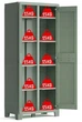 Шафа Keter/Kis Planet Outdoor Multispace Cabinet зелена висока пластикова багатофункціональна (250145) - изображение 4
