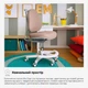 Дитяче крісло Evo-Kids Mio Ergo Lite Brown (арт.Y-507 Lite BR) - зображення 5