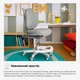 Дитяче крісло Evo-Kids Mio Ergo Lite Grey (Y-507 Lite G) Сірий - изображение 5