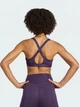 Спортивный топ для фитнеса женский Adidas Tlrdreact Training JW4874 L-AB Фиолетовый (4068809019919) - изображение 2