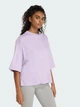 Футболка хлопковая женская Adidas ALL SZN Soft Lux Loose Sportswear JW5069 S Фиолетовая (4068808547338) - изображение 3