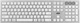 Клавиатура 2E KS270 Silver/White (2E-KS270WBWH_UA) - изображение 1