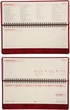 Планинг настольный датированный Leo Planner 2026 Persona 30х14 см 128 страниц Бордовый (252656) (5056574456892) - изображение 5