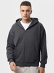 Набор толстовок на молнии мужских Ray Premium Loose U0409M-Cream-Dark Grey L 2 шт Бежевый/Темно-серый (RAY2000000046211) - изображение 6
