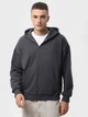 Набор толстовок на молнии мужских Ray Premium Loose U0409M-Dark Grey-Black XL 2 шт Темно-серый/Черный (RAY2000000046648) - изображение 6
